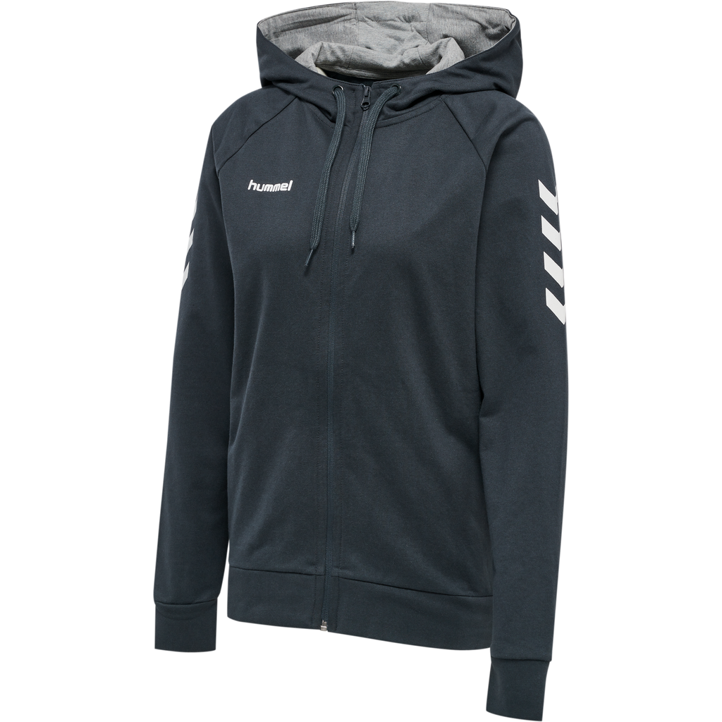 HMLGO COTTON ZIP HOODIE WOMAN