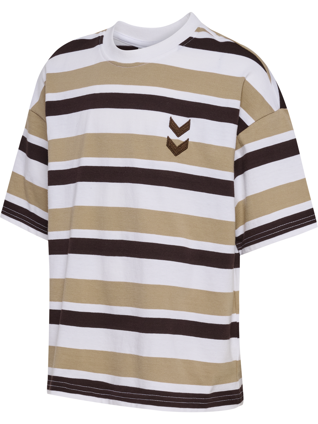 hmlJR SILLY S/S BOXY T-SHIRT STRIPE