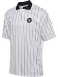 Chevron Pinstripe Polo Shirt